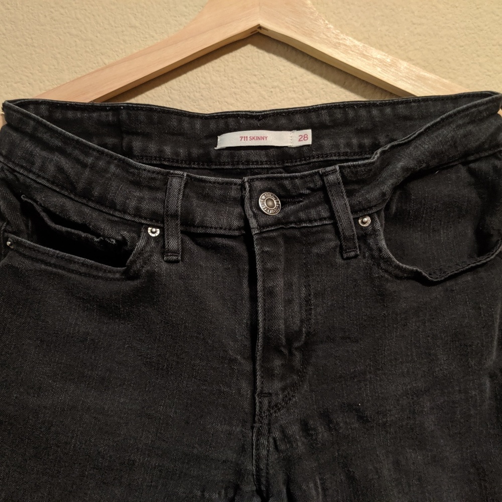 Black Levi's Skinny Jeans